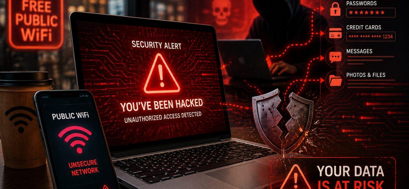 I Got Hacked Using Public WiFi