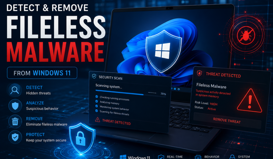 Fileless Malware from Windows 11