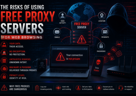 The Risks of Using Free Proxy Servers for Web Browsing